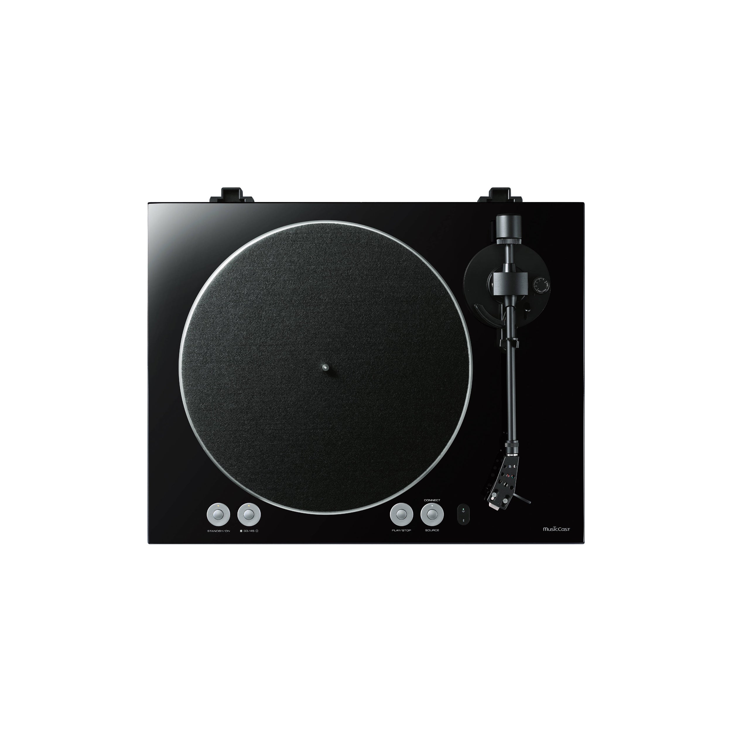 Yamaha MusicCast VINYL 500 Wireless Two-Speed Stereo Turntable (Black)#color_black