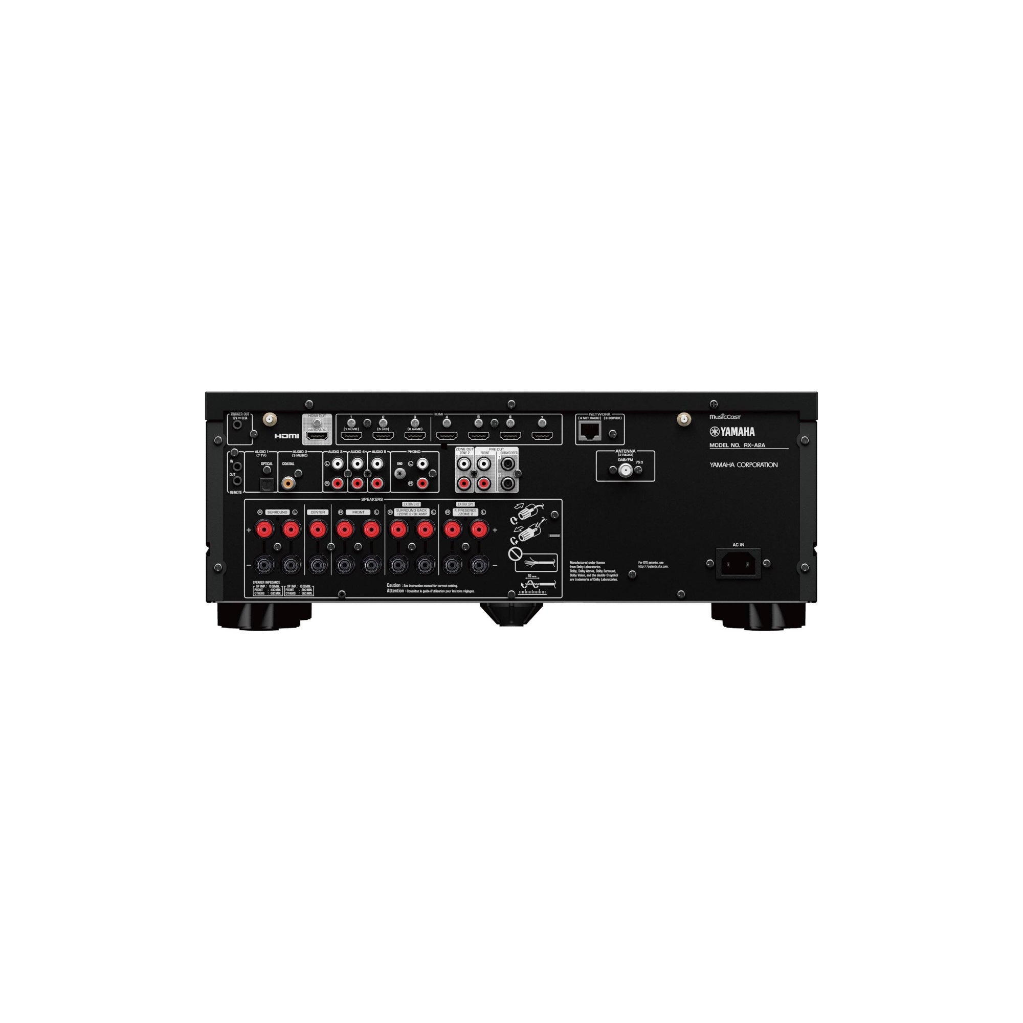 Yamaha AVENTAGE RX-A2A 7.2-Channel Network A/V Receiver
