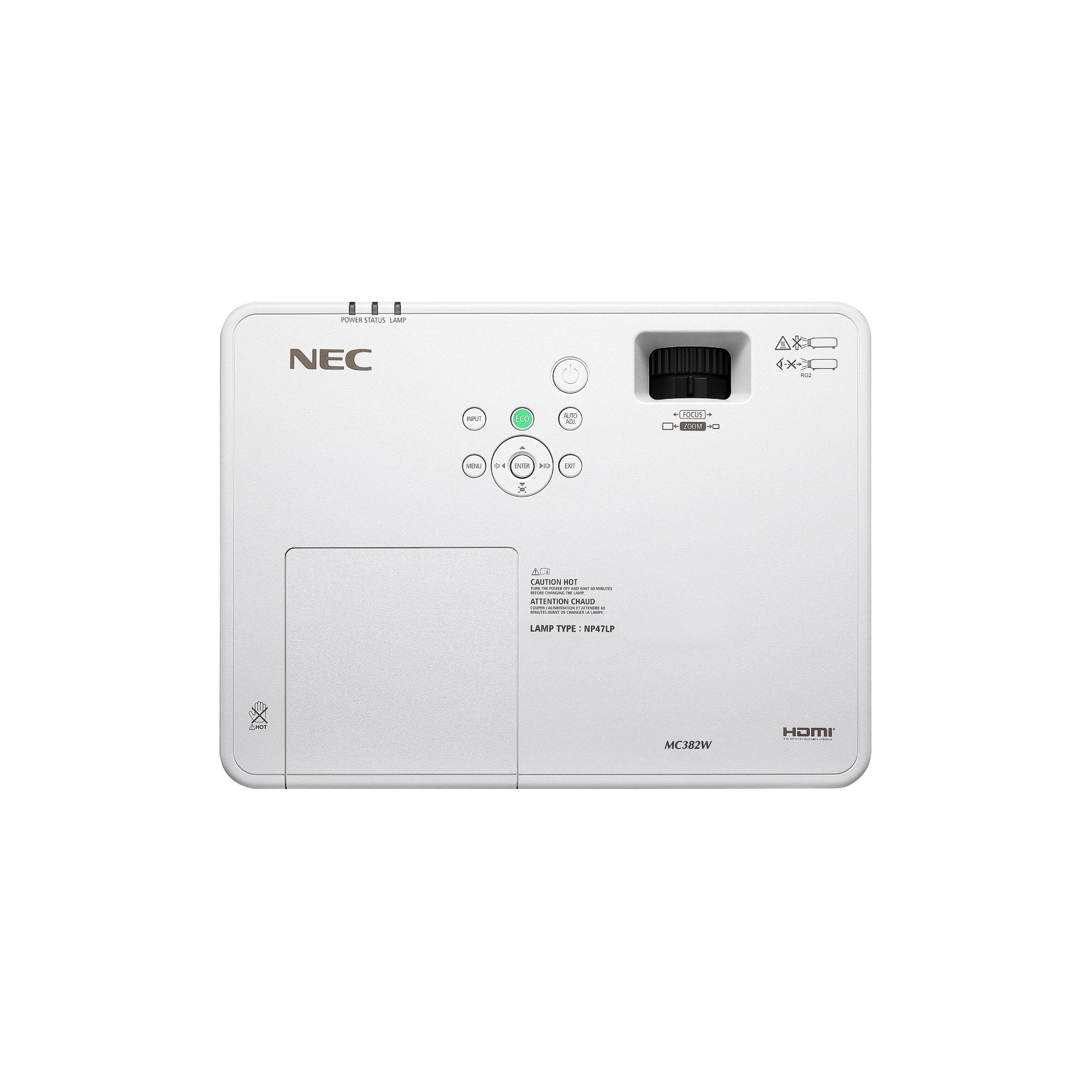 NEC NP-MC453X 4500-Lumen XGA Education LCD Projector