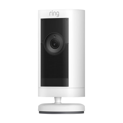 Ring - Stick Up Cam Pro Battery Indoor/Outdoor Security Camera with 3D Motion Detection, HDR Video and Color Night Vision